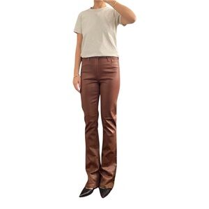 L'AGENCE Brown Boot Cut Jeans